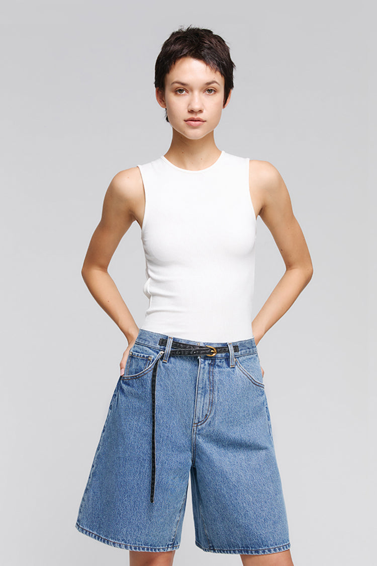 Easy Rider Mid-weight Denim Bermuda Shorts HJ822