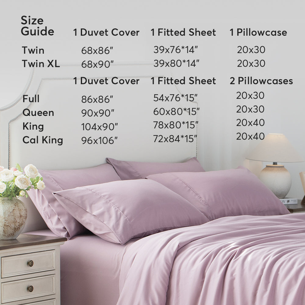 Duvet Cover Hypoallergenic Bedding Set Kasentex