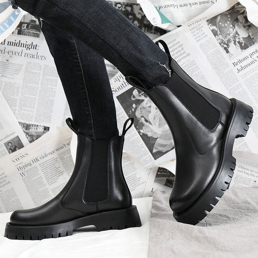 Fleece-Lined Warm Winter Boots Outdoor Streetwear