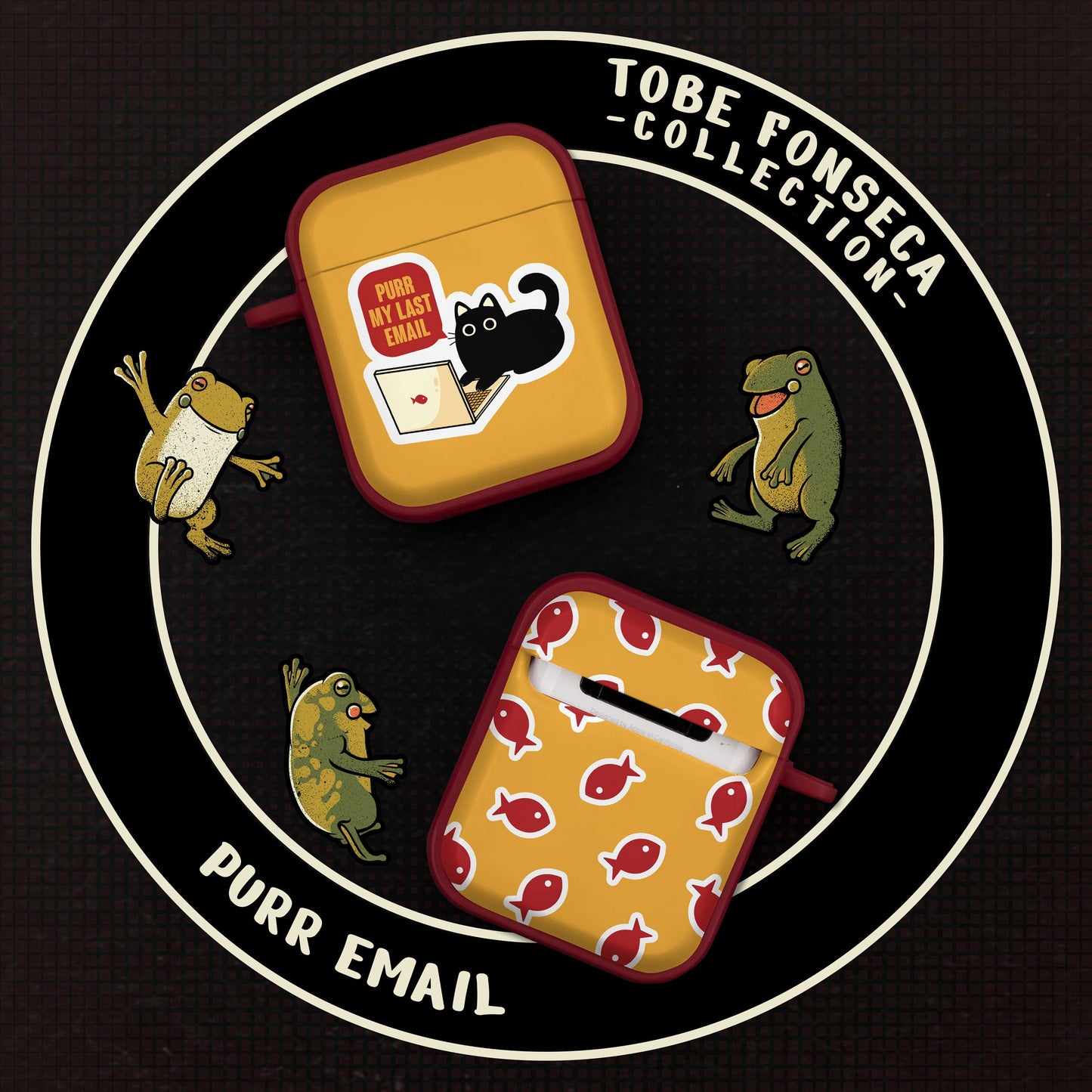 Affinity Bands X Tobe Fonseca HDX Apple AirPods Gen 1 & 2 Case Cover