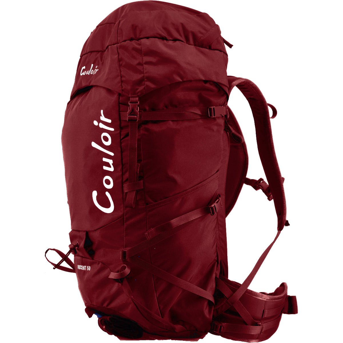 Ascent Alpine Backpack 50-60-70 Liter Ski and Mountaineering Couloir