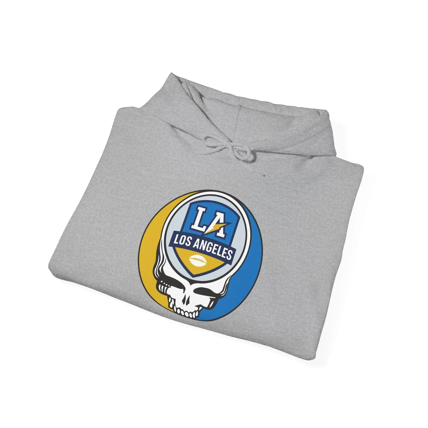 Los Angeles Chargers Stealie Grateful Dead Hooded Sweatshirt NFL The Gridiron Collection