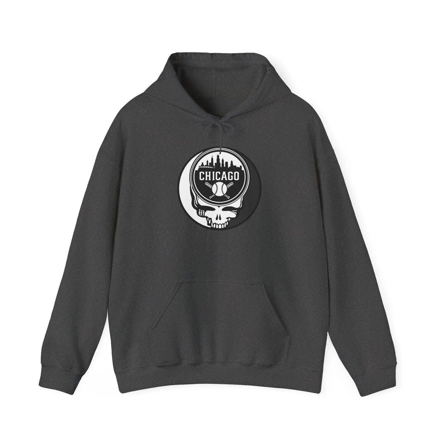 Chicago Baseball Edition Unisex Heavy Blend Hoodie Grateful Dead
