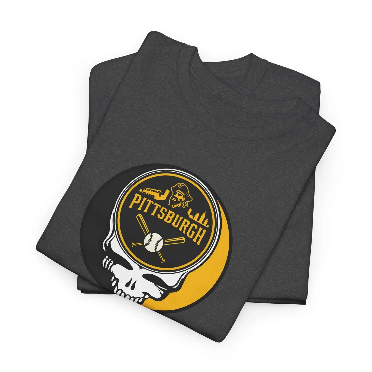 Grateful Dead Steal Your Face T-Shirt Pittsburgh Edition The Ballpark Collection