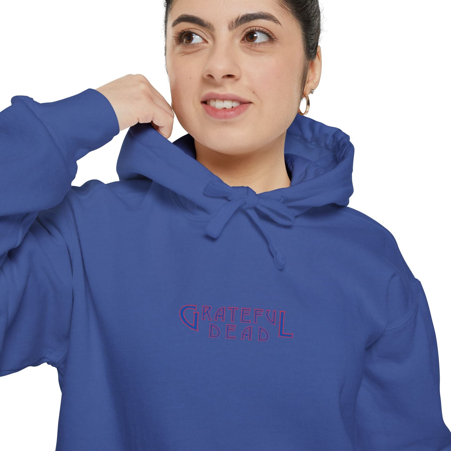 Tie-Dye Two-Sided Unisex Garment-Dyed Hoodie Bear Vineyard Collection