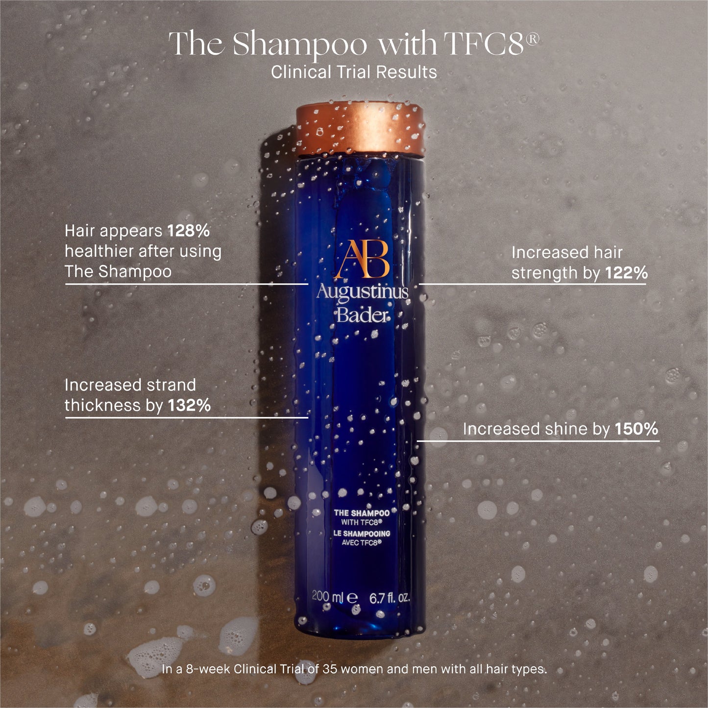 Clean Hydrating Shampoo for Fuller Shinier Hair The shampoo