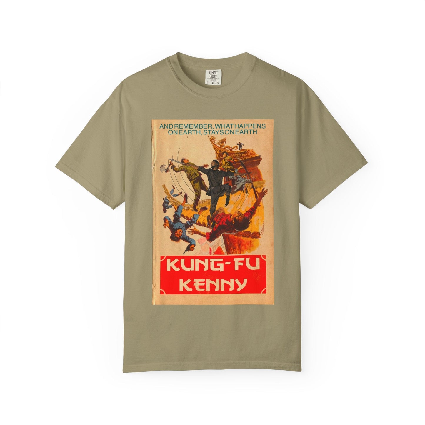 Kung Fu Kenny - Unisex Comfort Colors T-shirt