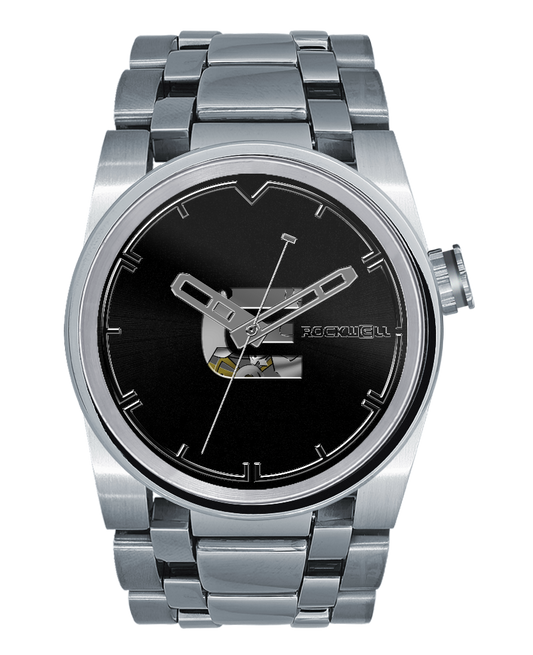 50mm Automatic - Washington Edition (Silver/Black) Watch