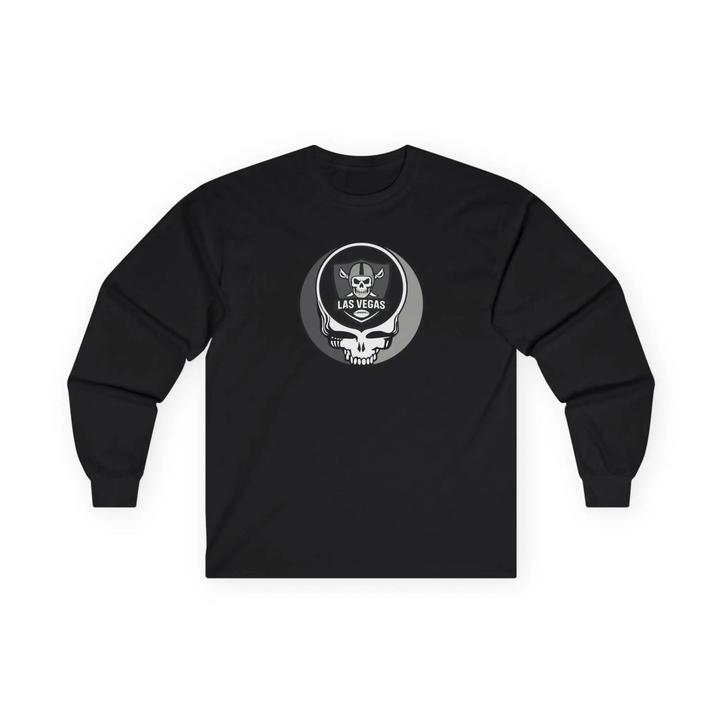 Grateful Dead Ultra-Cotton Long Sleeve Tee Las Vegas Edition The Gridiron Collection