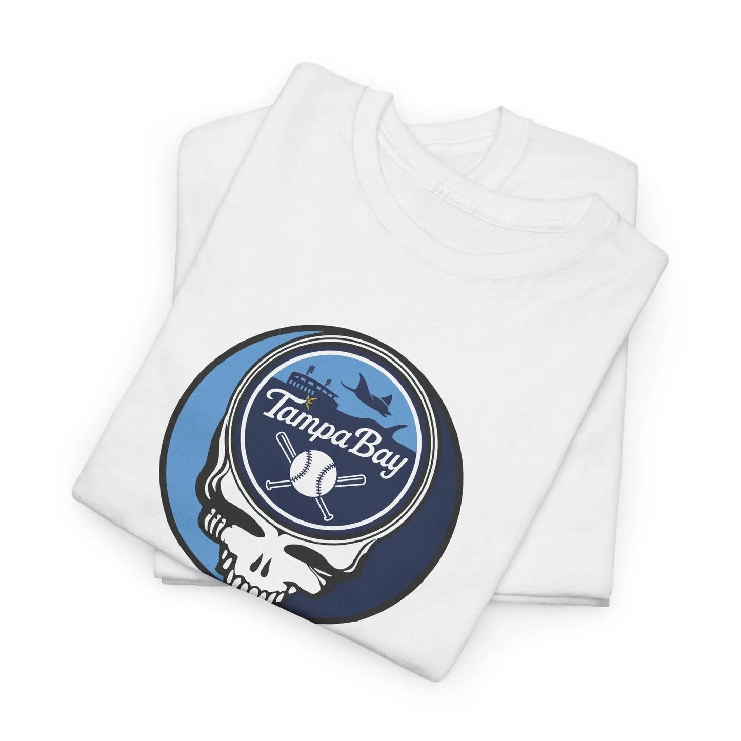 Tampa Bay Rays Grateful Dead Steal Your Face T-Shirt MLB