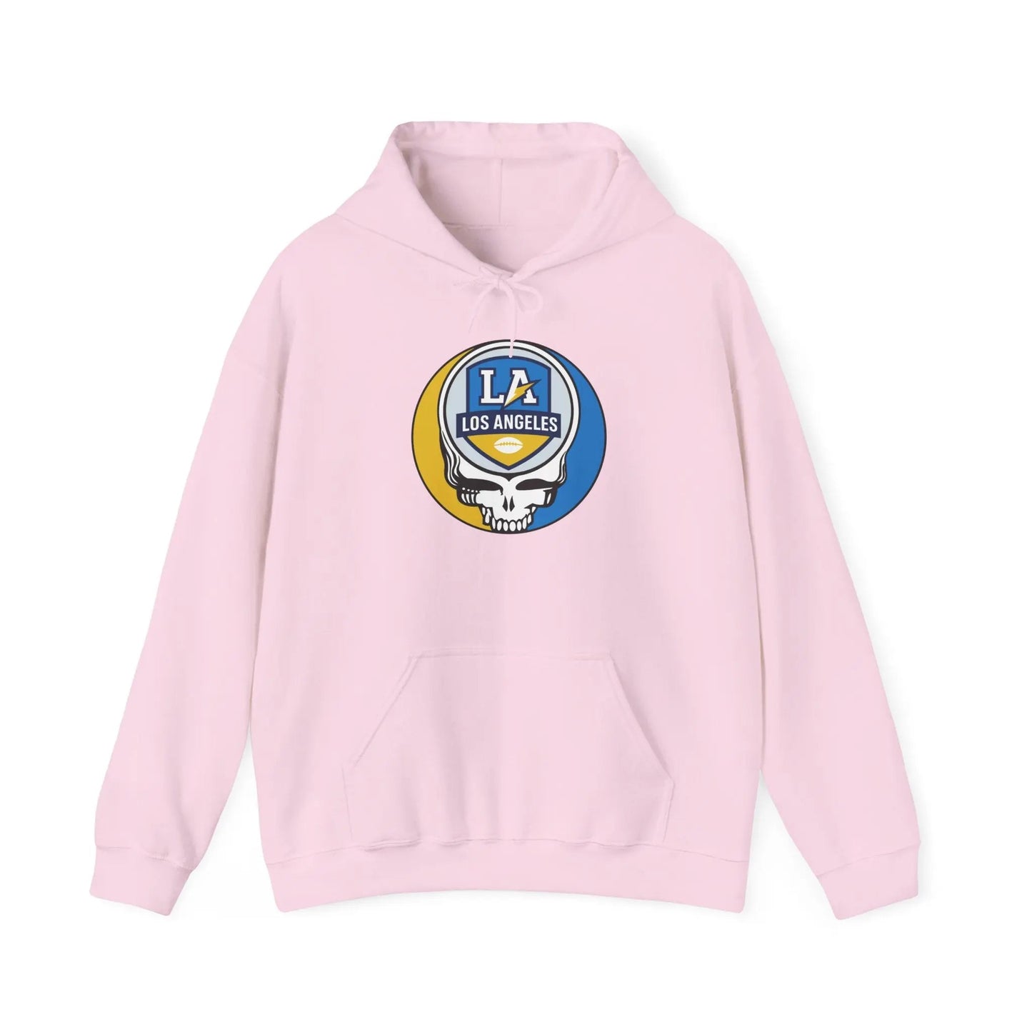 Los Angeles Chargers Stealie Grateful Dead Hooded Sweatshirt NFL The Gridiron Collection