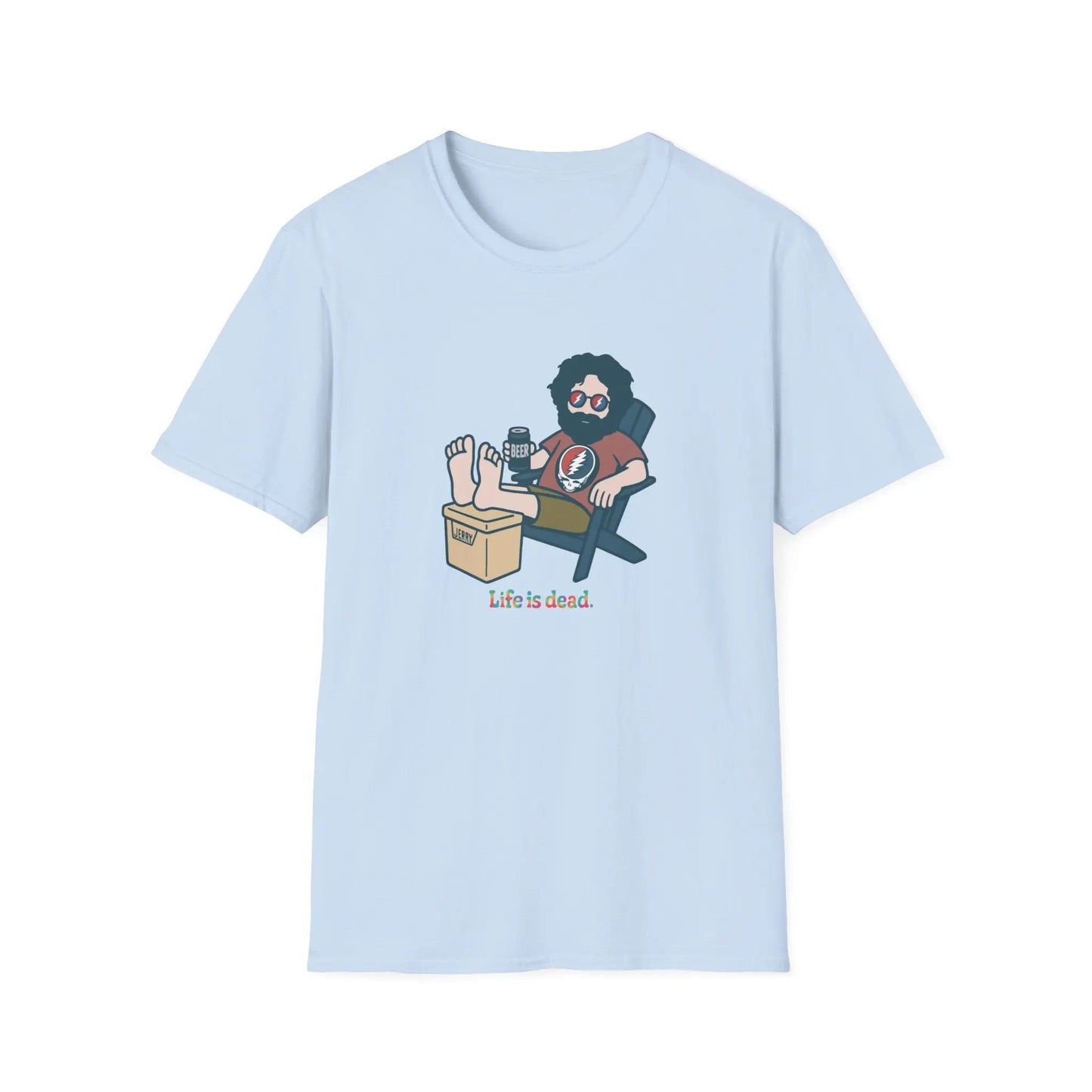 Stay Cool Jerry Life is Dead T-Shirt Grateful Dead
