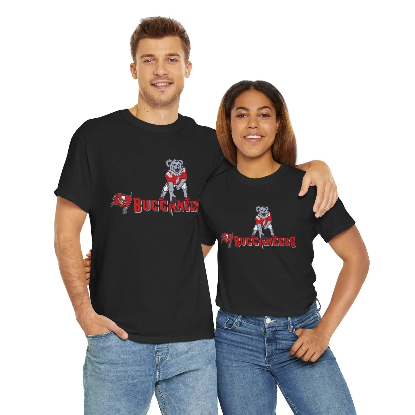 Tampa Bay Bucaneers Dancing Bear Grateful Dead T-Shirt NFL