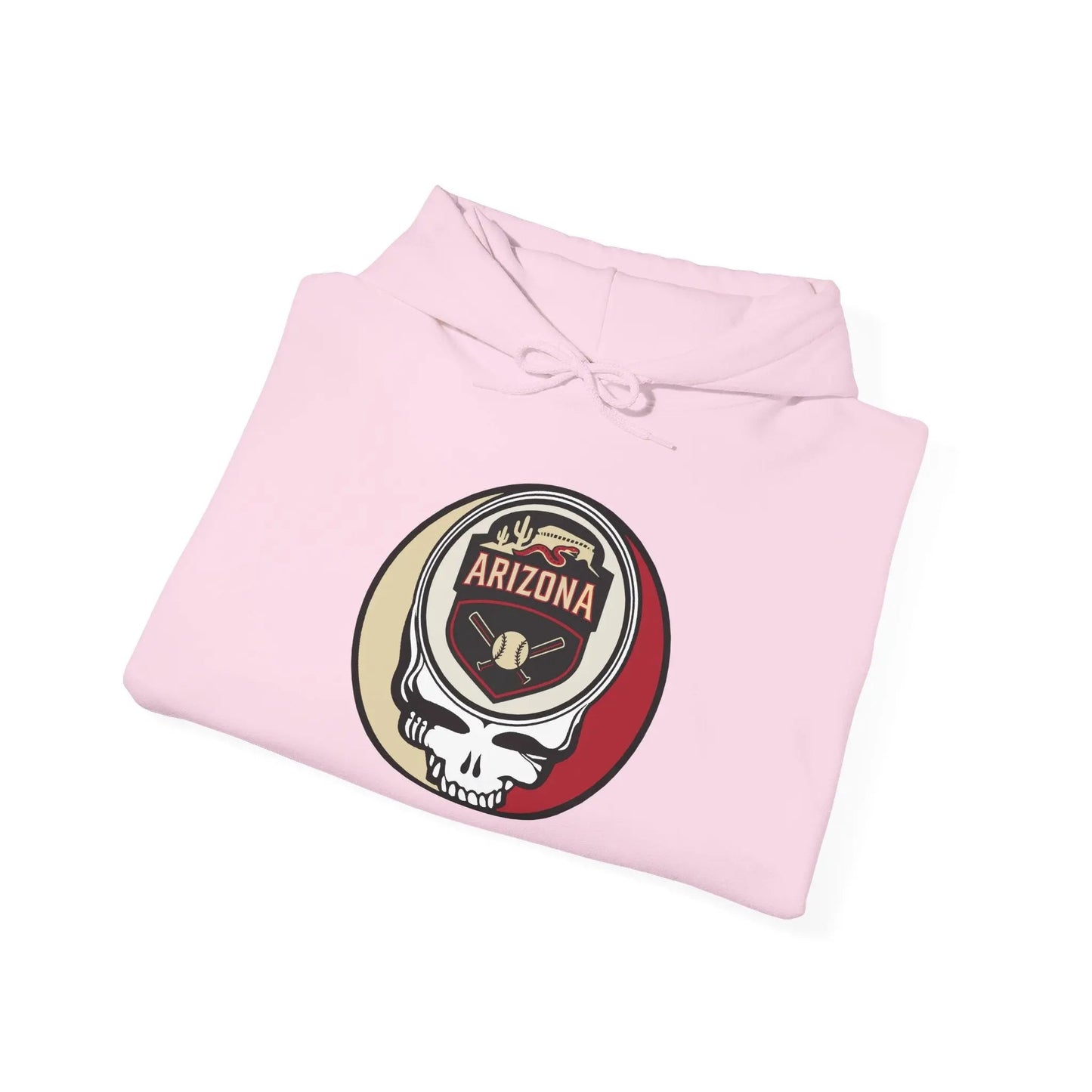 Grateful Dead Unisex Heavy Blend Hooded Sweatshirt Arizona Baseball Edition The Ballpark Collection