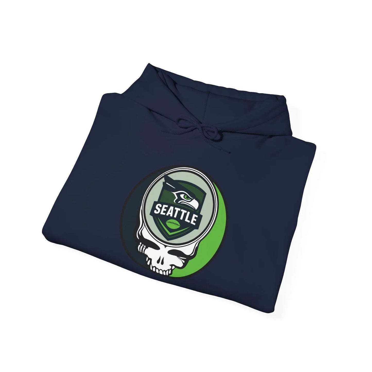 Seattle Seahawks Stealie Grateful Dead Hooded Sweatshirt NFL Gridiron Collection
