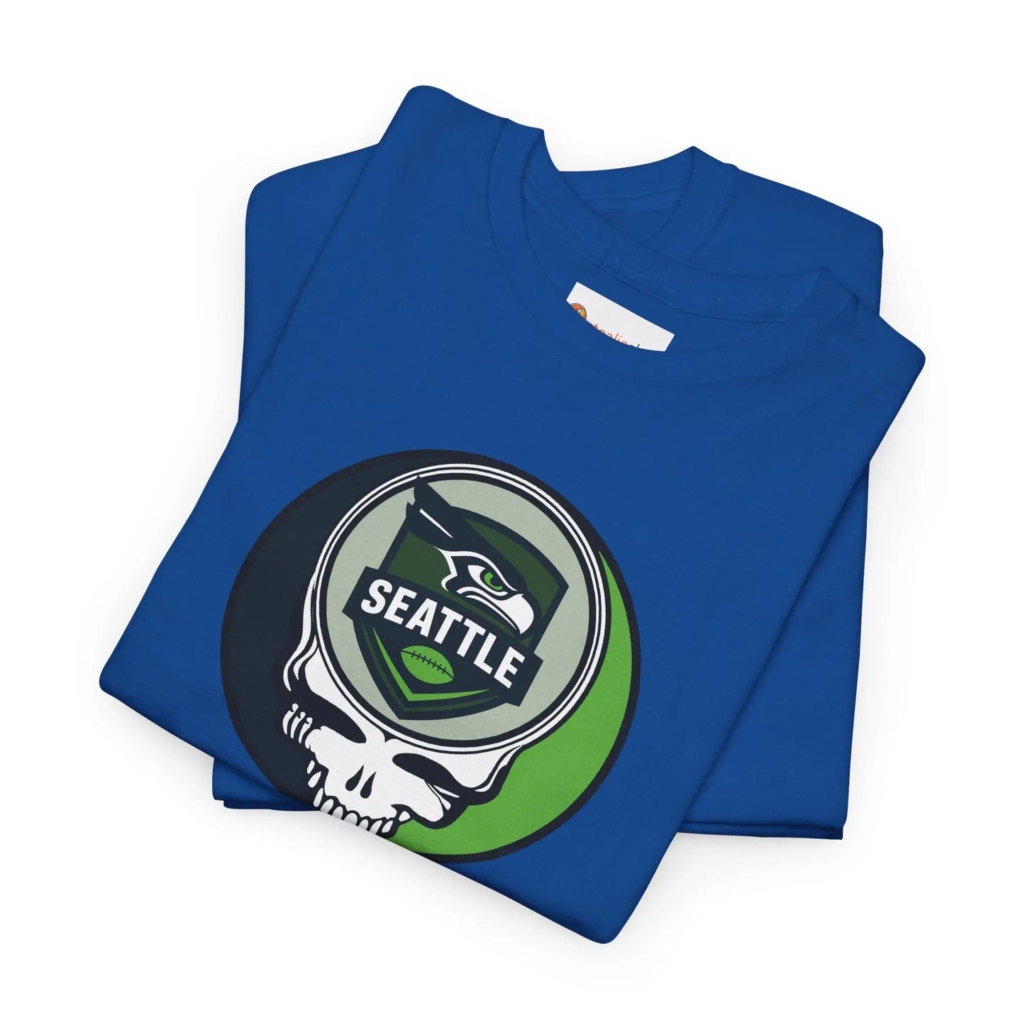 Seattle Seahawks Grateful Dead Steal Your Face T-Shirt NFL The Gridiron Collection