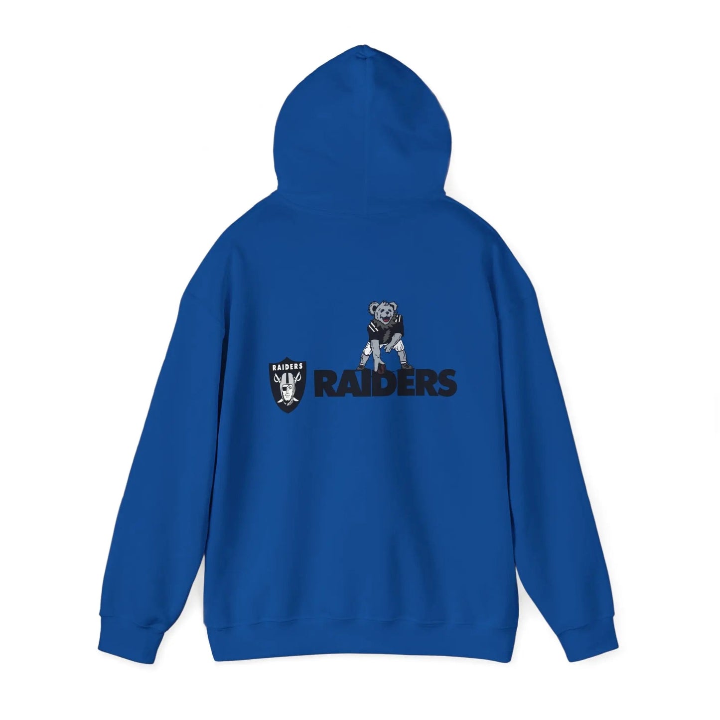 Las Vegas Raiders Dancing Bear Unisex Hoodie Two-Sided The Gridiron Collection