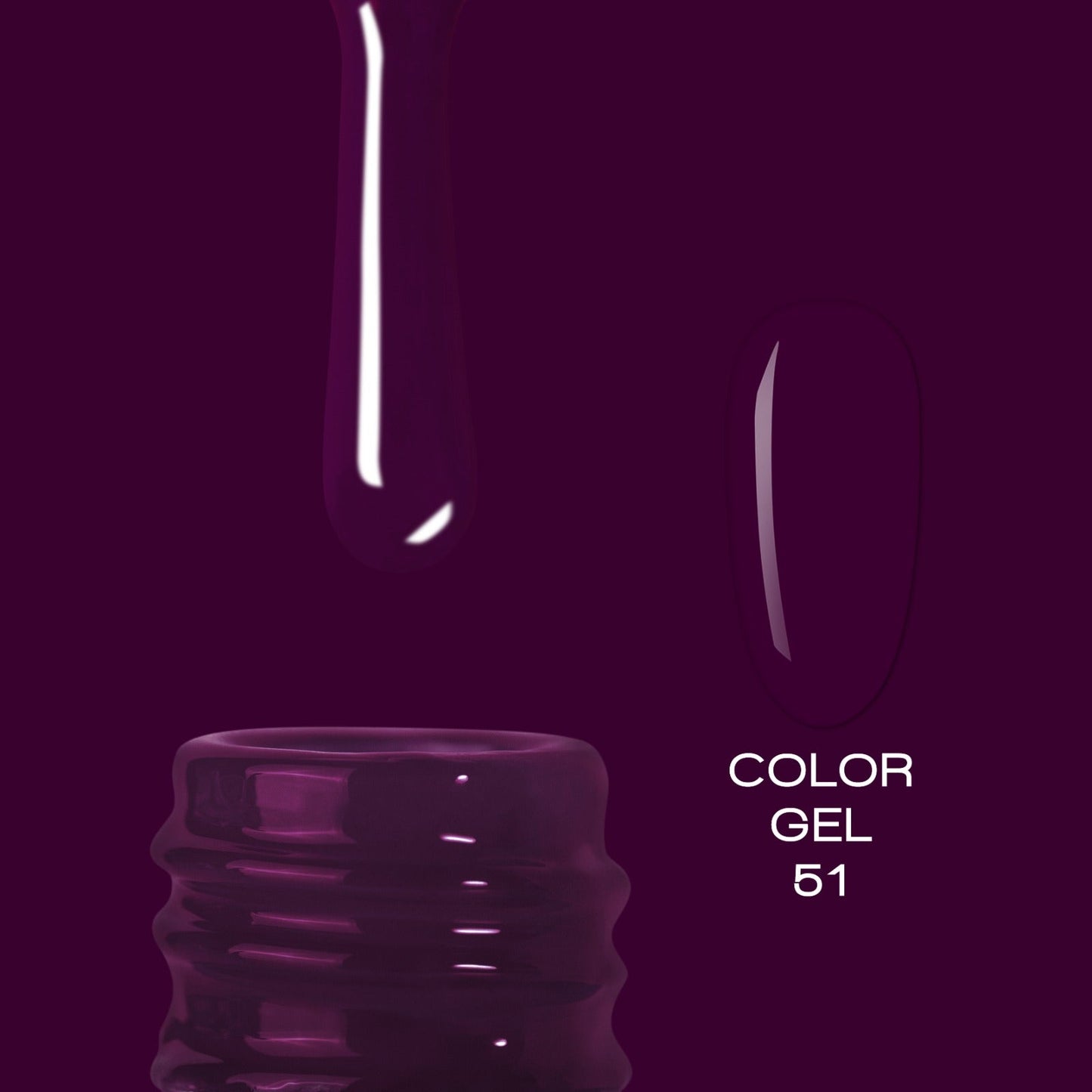 Professional Color Gel 51 10ml GEL Polish ELITE EMBRACE
