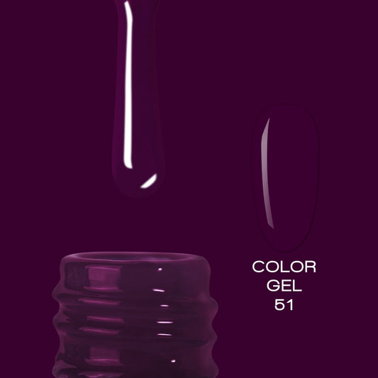 Professional Color Gel 51 10ml GEL Polish ELITE EMBRACE