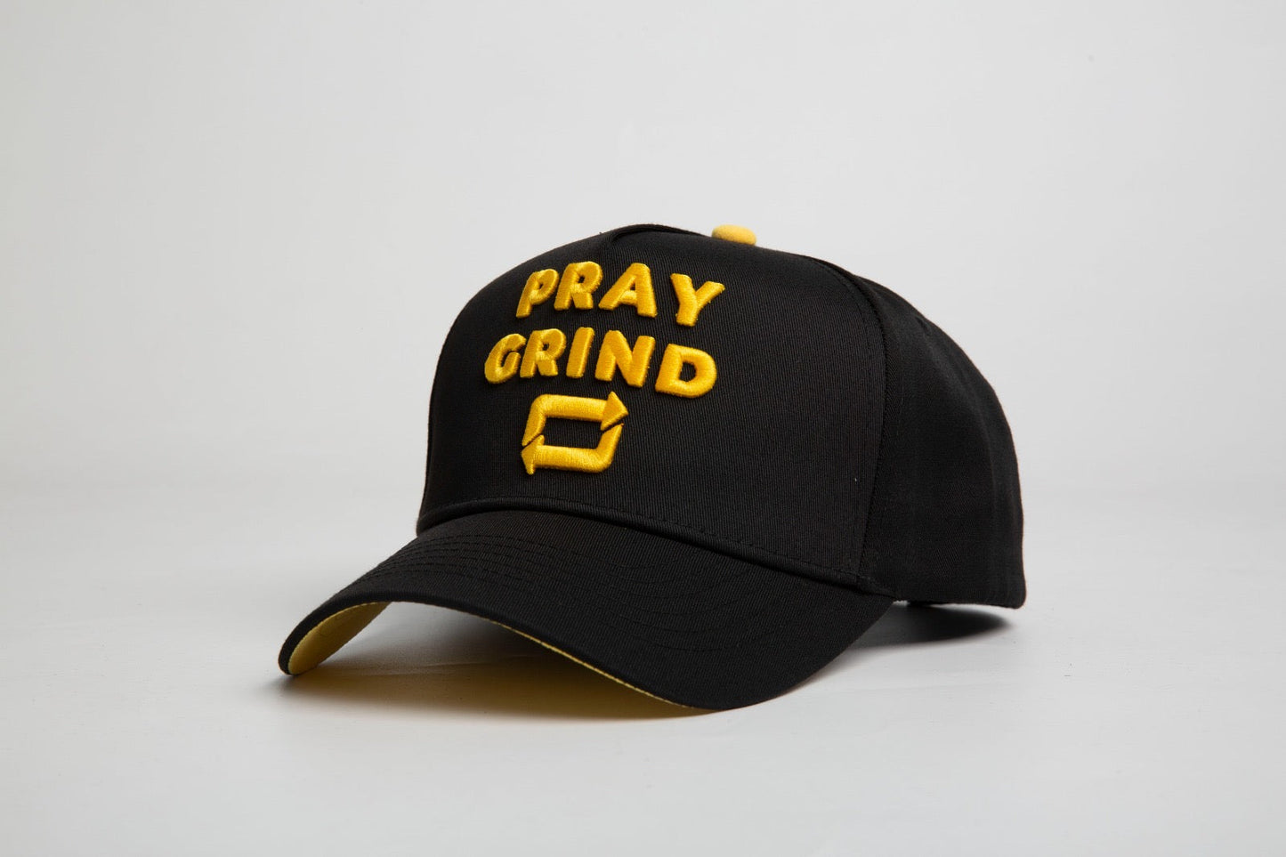Pray Grind Repeat Signature Series WU-YLW Mid Profile Snap-Back Cap