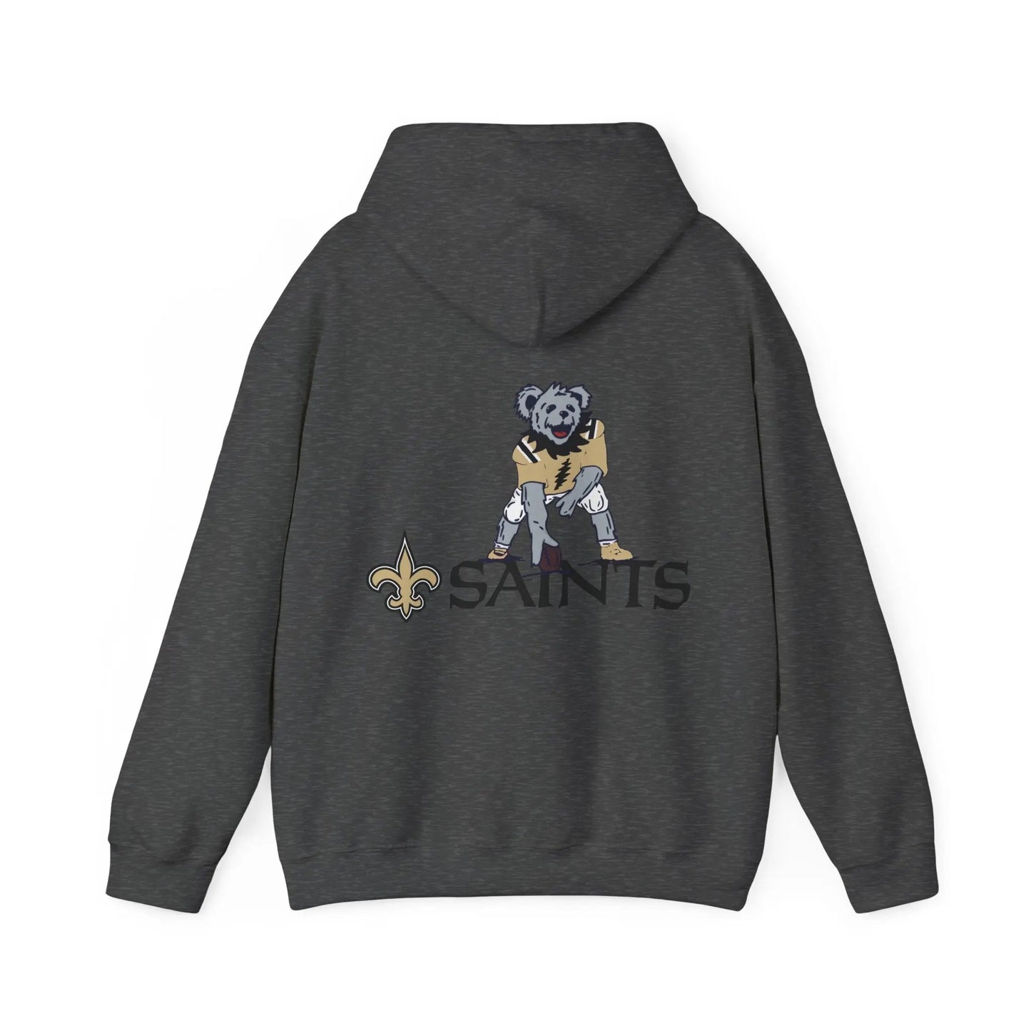 New Orleans Saints Dancing Bear Unisex Hoodie Two-Sided The Gridiron Collection