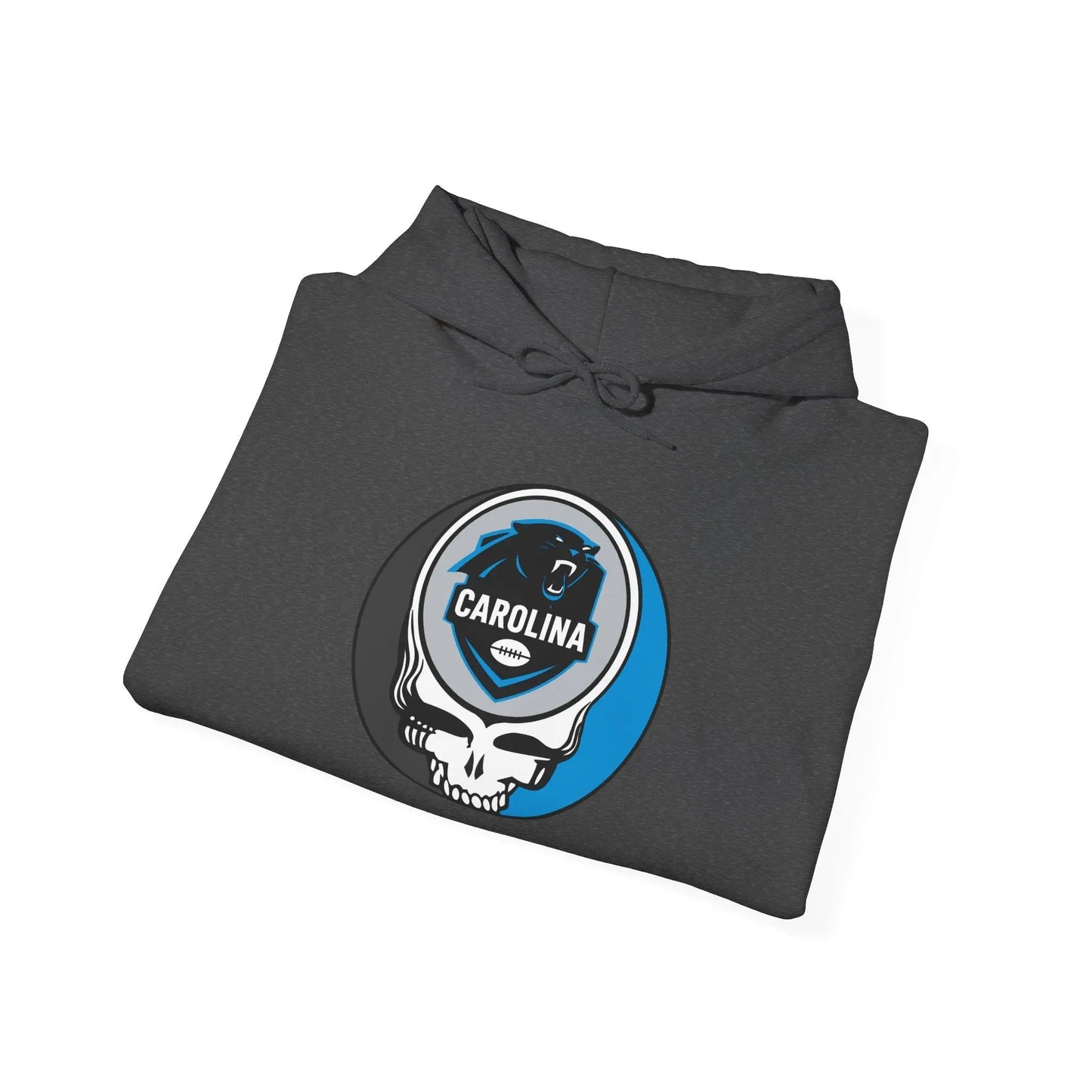Grateful Dead Stealie Carolina Panthers Stealie Unisex Hoodie NFL