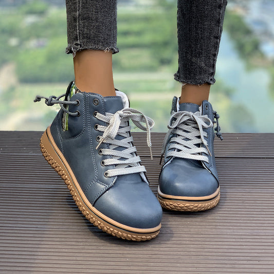 Flat Heel Martin Boots Women’s Flat Heel Martin Boots FitiqueFit