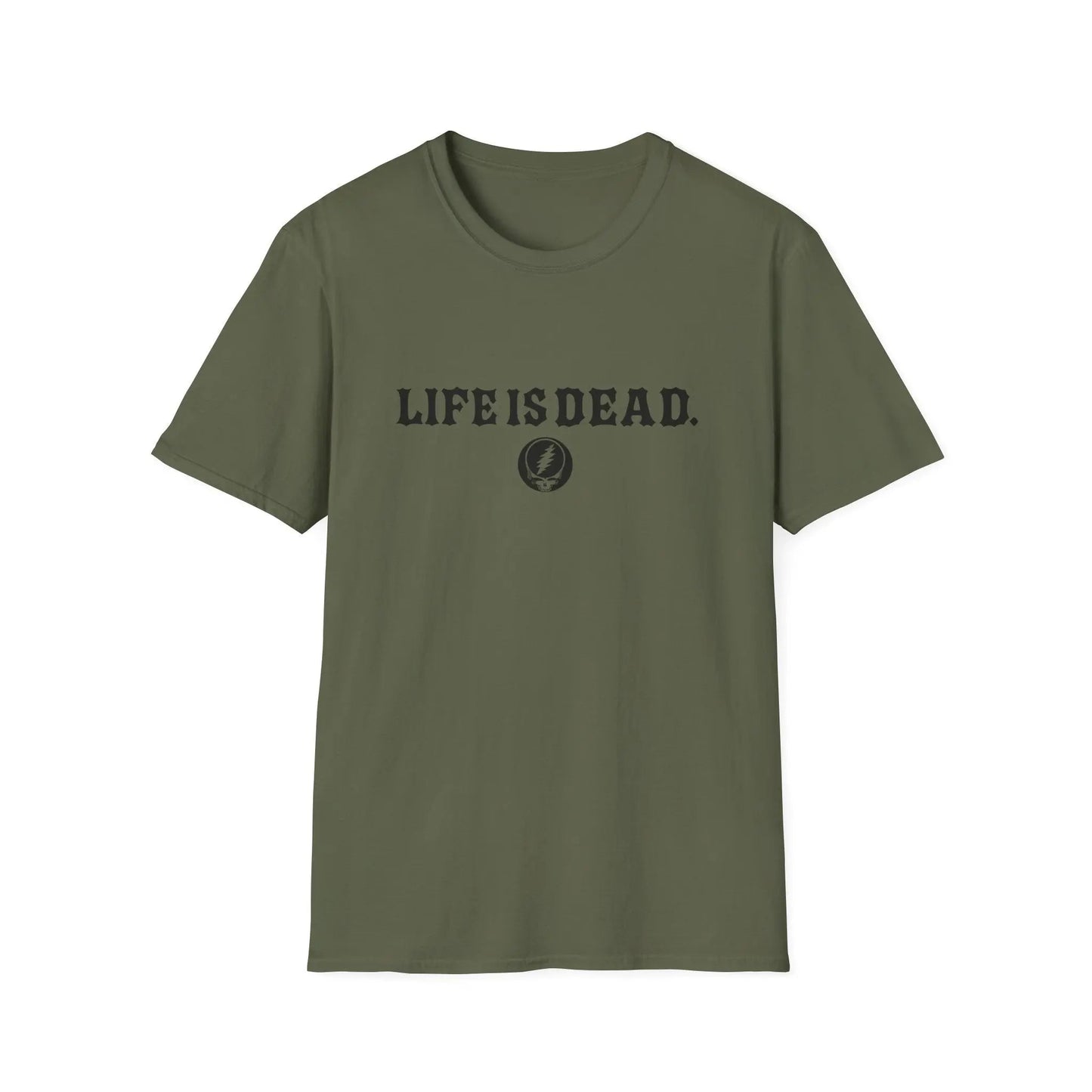 Life is Dead Two-Sided Print Grateful Dead T-Shirt Shreddin' Jerry