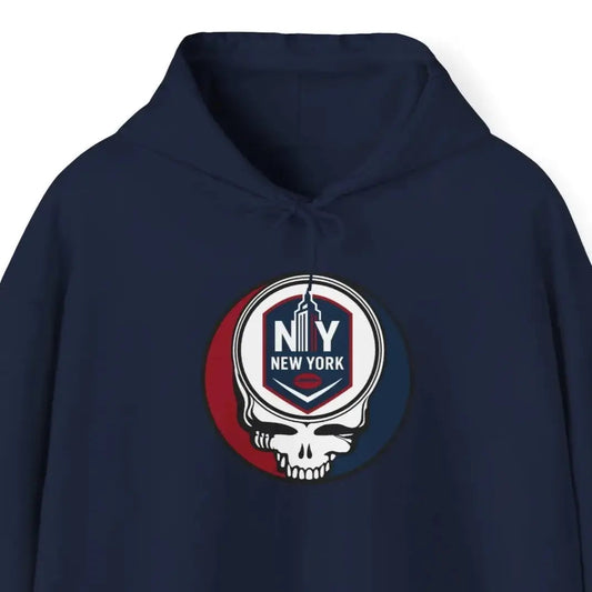 New York Giants Stealie Grateful Dead Hoodie Sweatshirt NFL The Gridiron Collection