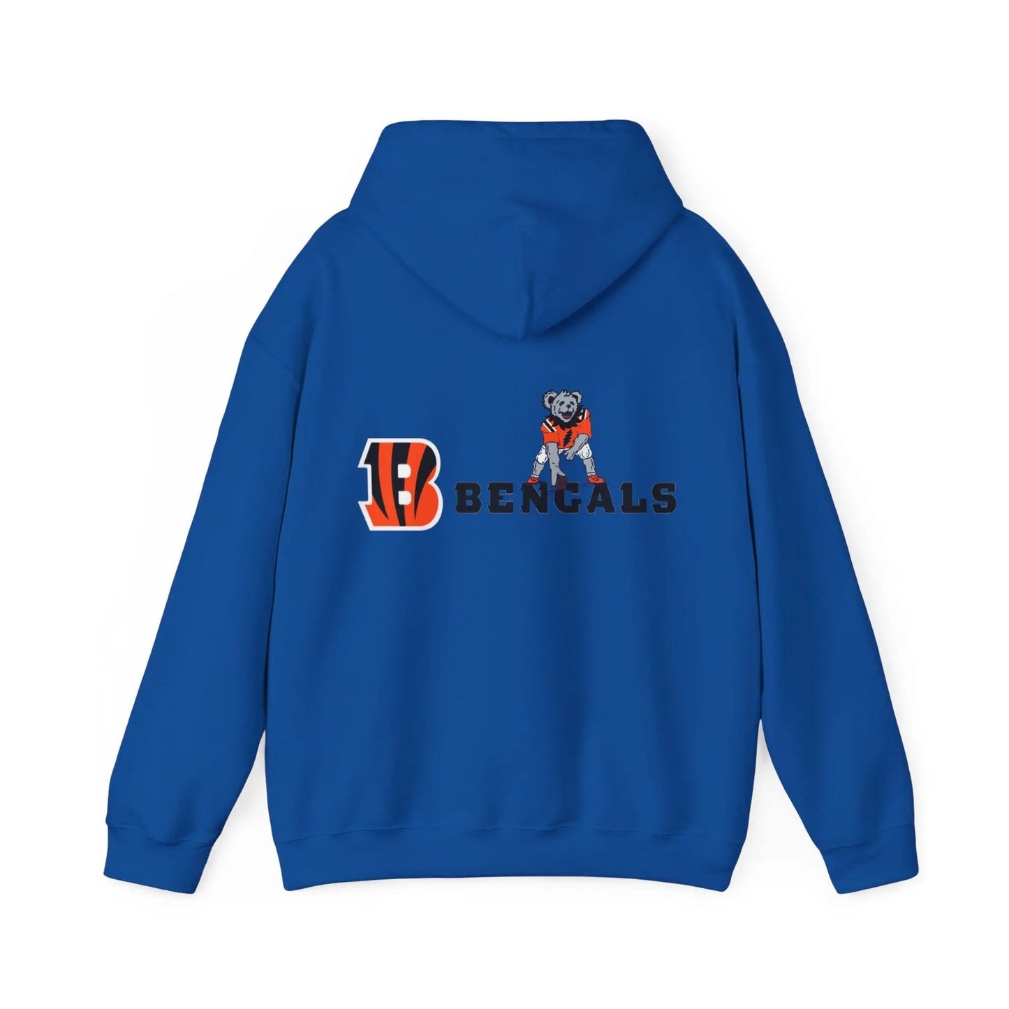Cincinnati Bengals Dancing Bear Unisex Hoodie Two-Sided The Gridiron Collection