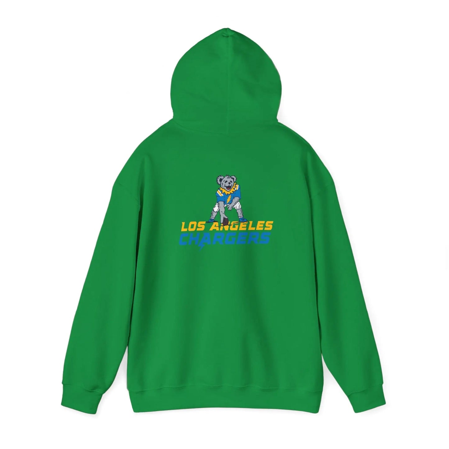 Los Angeles Chargers Dancing Bear Unisex Hoodie Two-Sided The Gridiron Collection