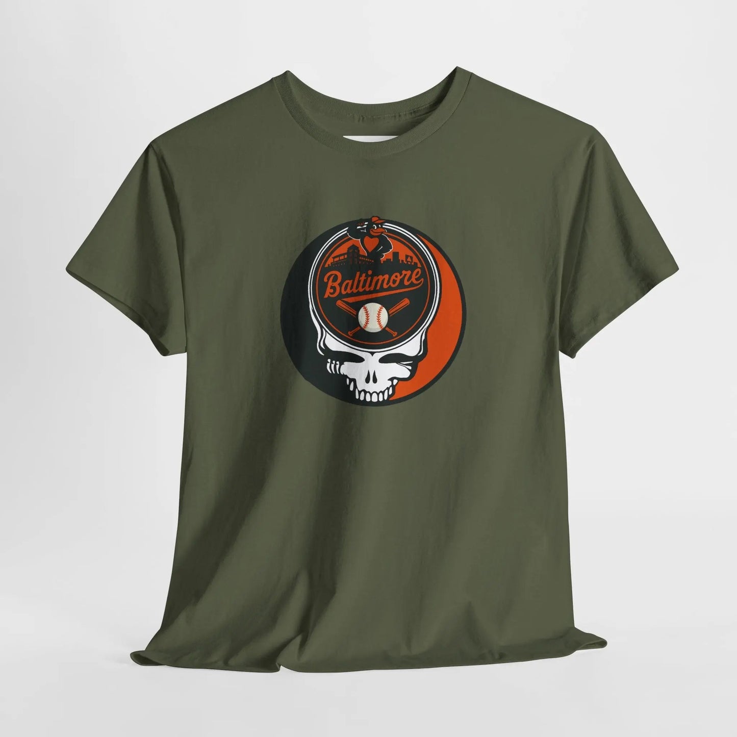 Baltimore Orioles Steal Your Face T-Shirt MLB The Ballpark Collection