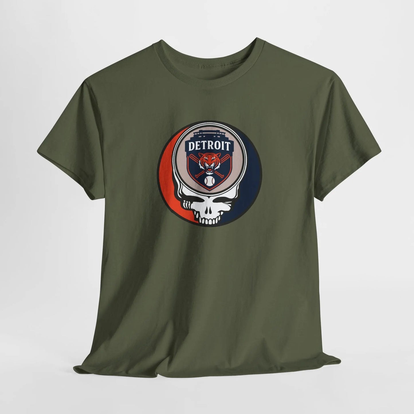 Detroit Tigers Steal Your Face T-Shirt MLB The Ballpark Collection