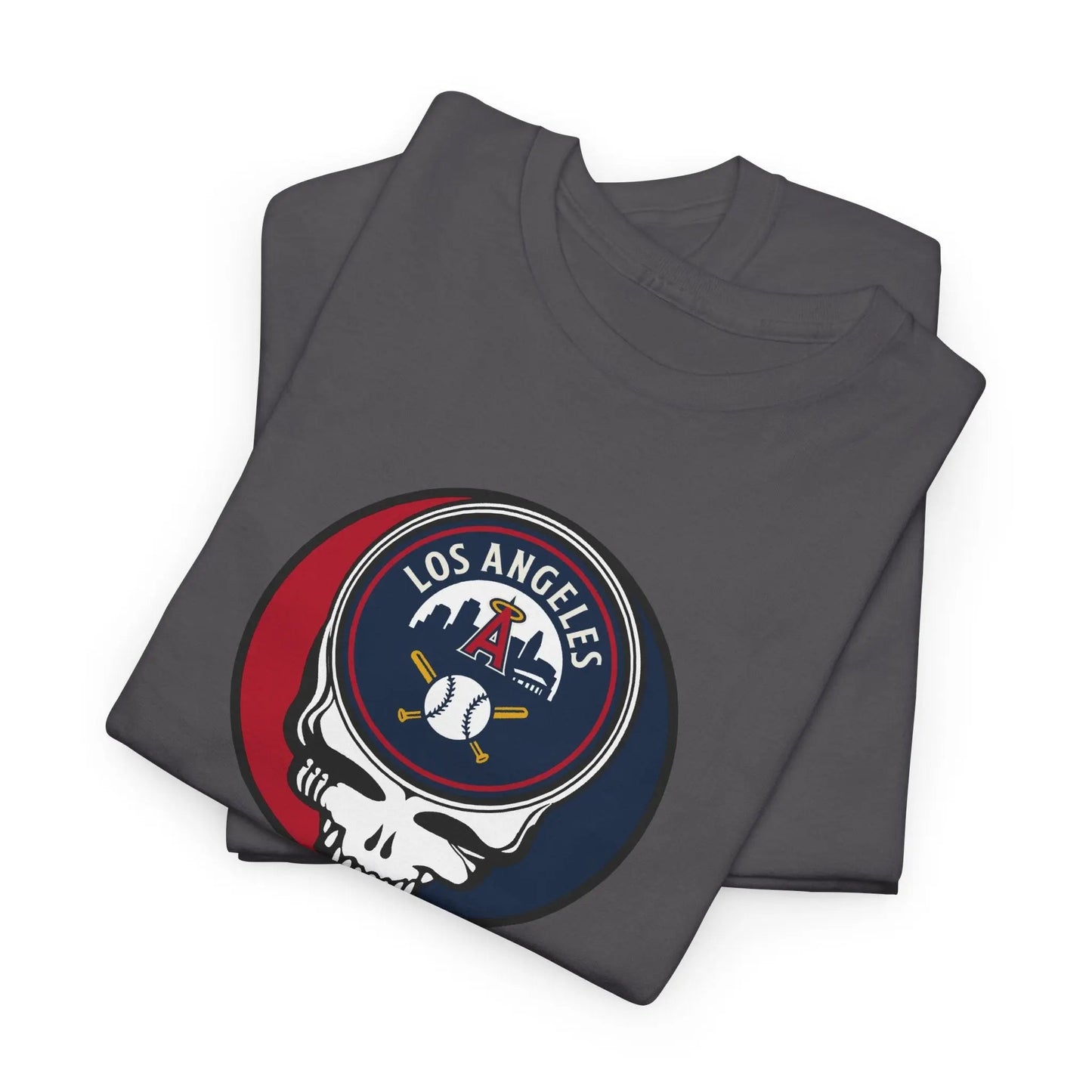Los Angeles Angels Grateful Dead Steal Your Face T-Shirt The Ballpark Collection