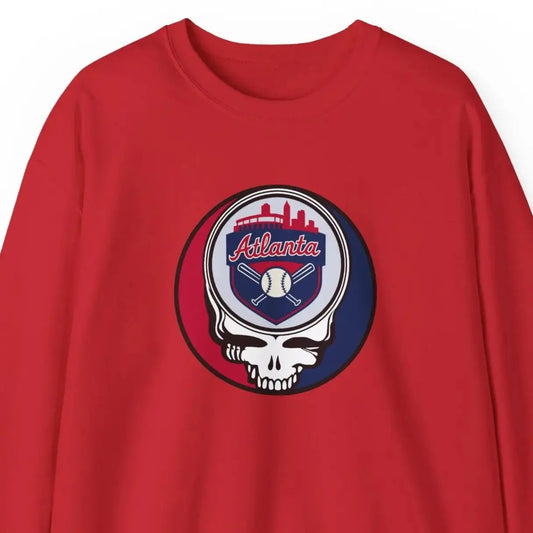 Grateful Dead Stealie Heavy Blend Crewneck Sweatshirt MLB