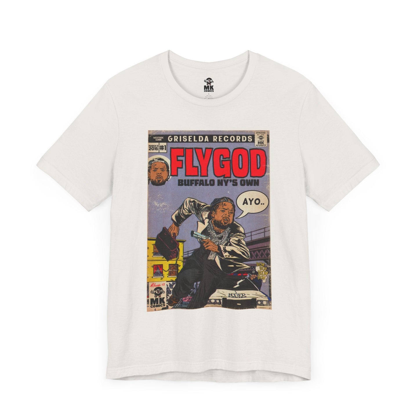 Unisex Jersey Short Sleeve Tee Soft Cotton Flygod