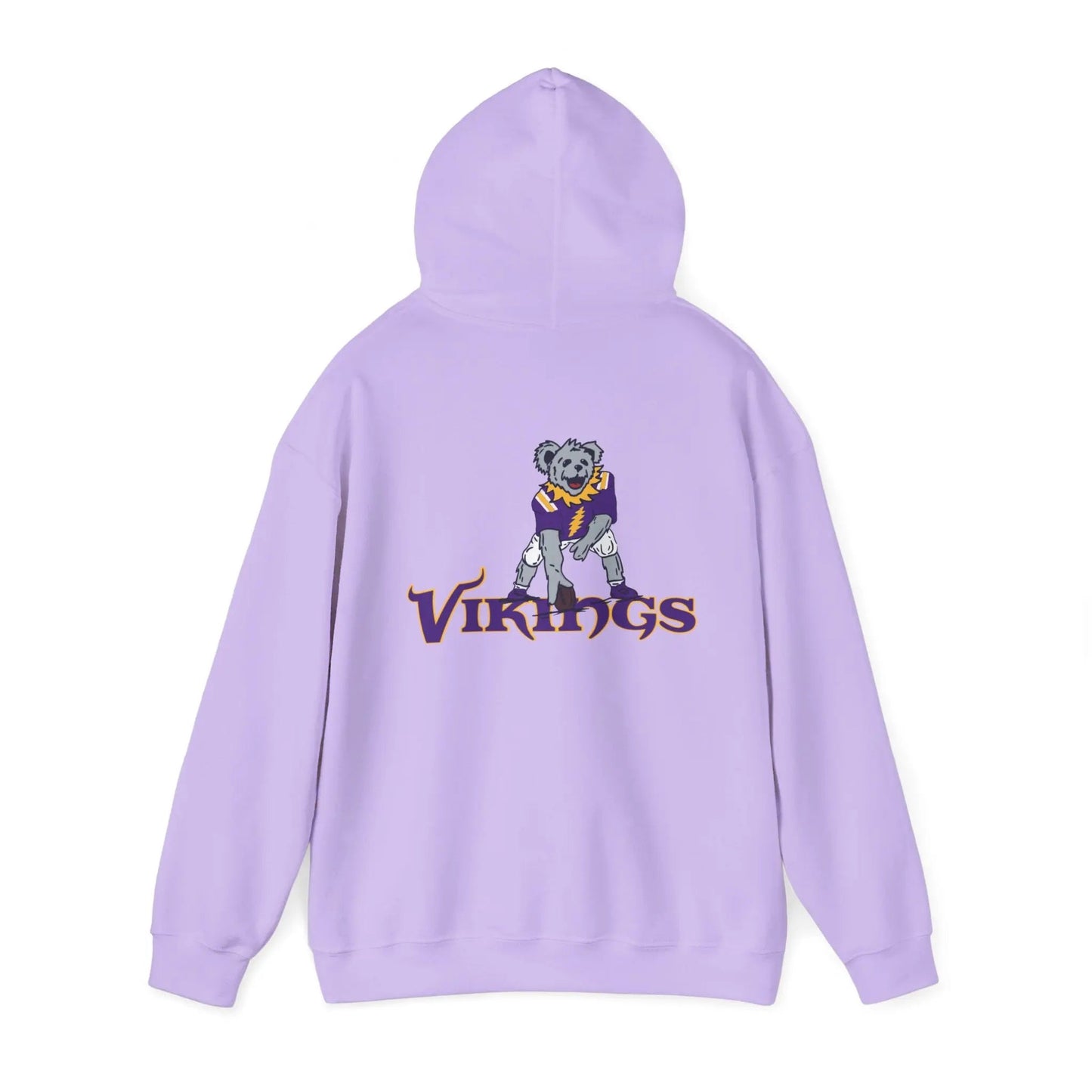Minnesota Vikings Dancing Bear Two-Sided Unisex Hoodie The Gridiron Collection