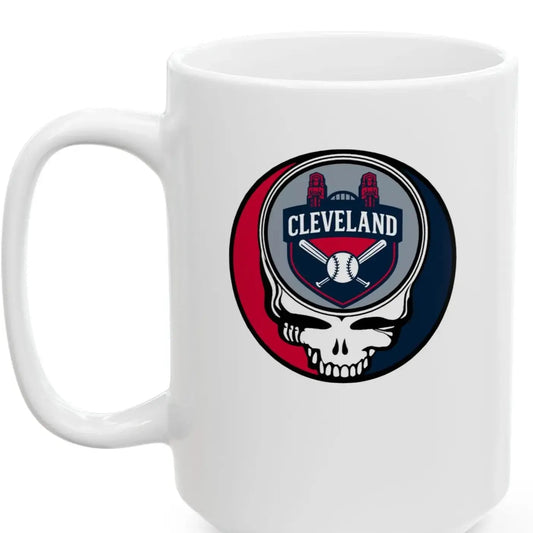 Cleveland Baseball Edition Stealie Ceramic Mug 15 oz The Ballpark Collection