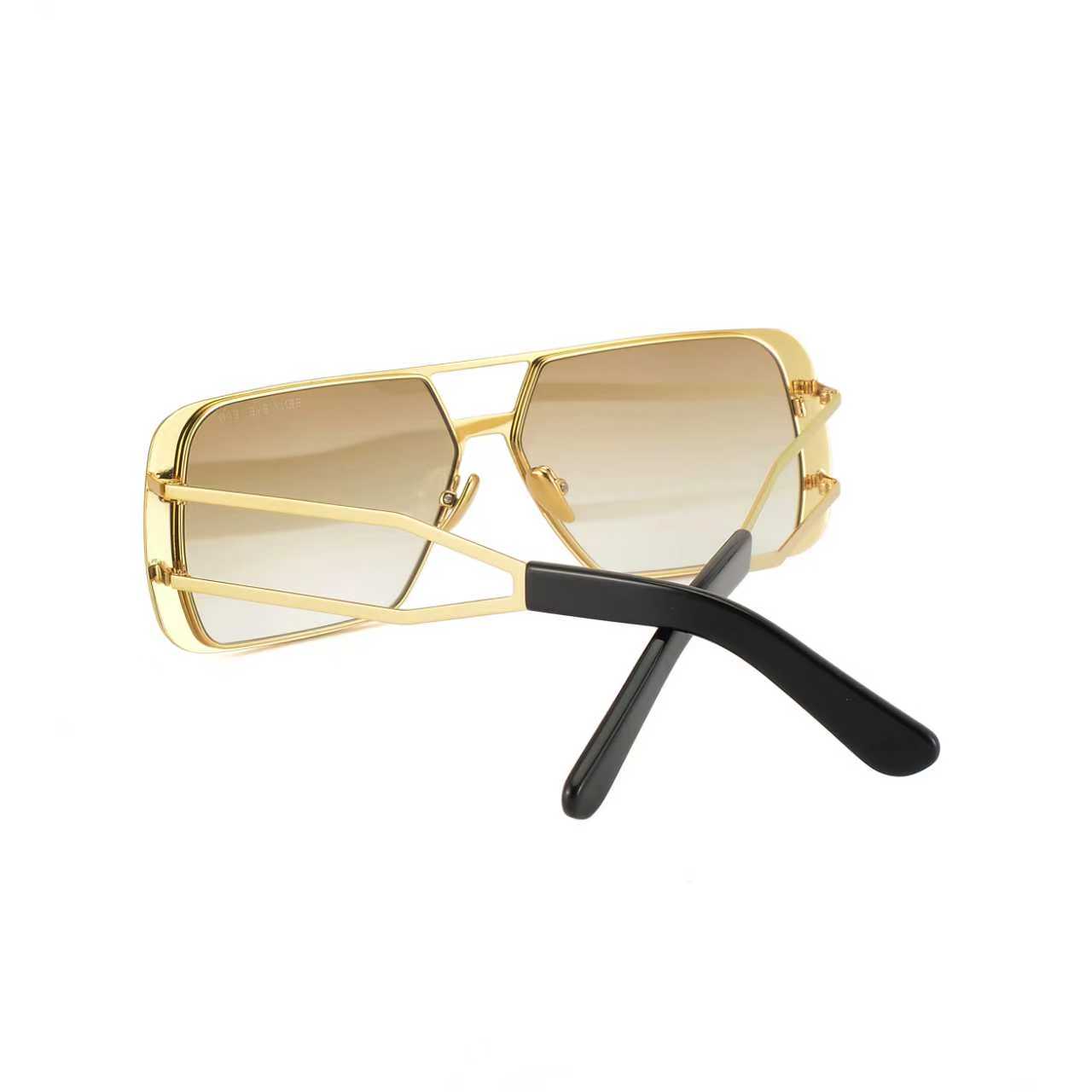 24k Gold Plated Aviator Sunglasses ROYALE EXCLUSIVE EYES. INC
