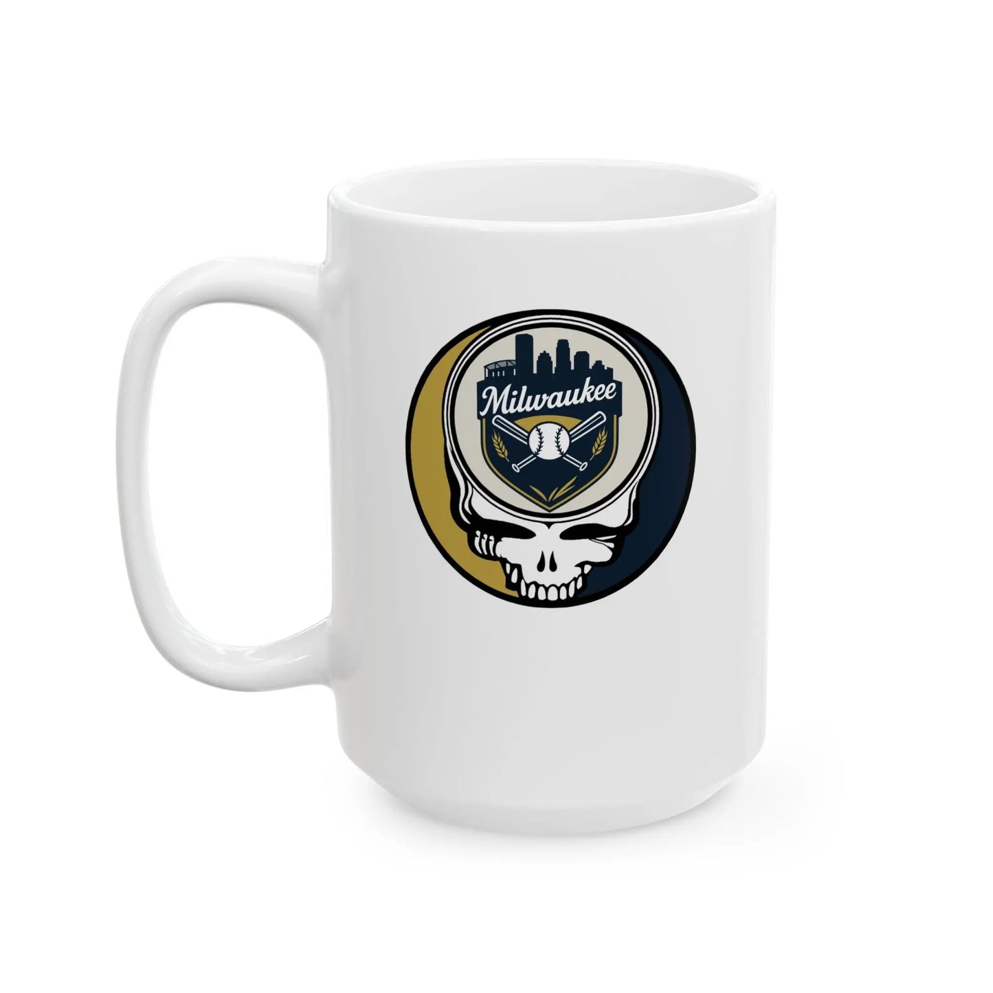 Milwaukee Baseball Edition Stealie 15 oz Ceramic Mug The Ballpark Collection
