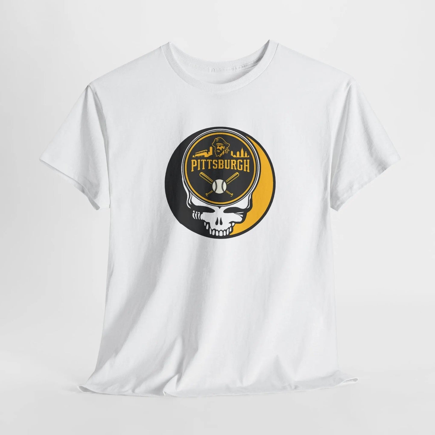 Grateful Dead Steal Your Face T-Shirt Pittsburgh Edition The Ballpark Collection