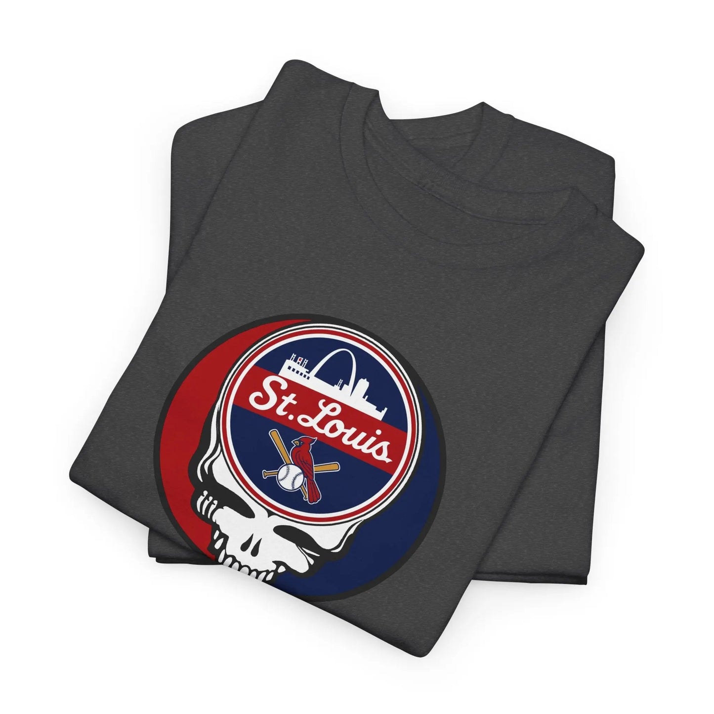 St. Louis Cardinals Steal Your Face T-Shirt Baseball Edition The Ballpark Collection