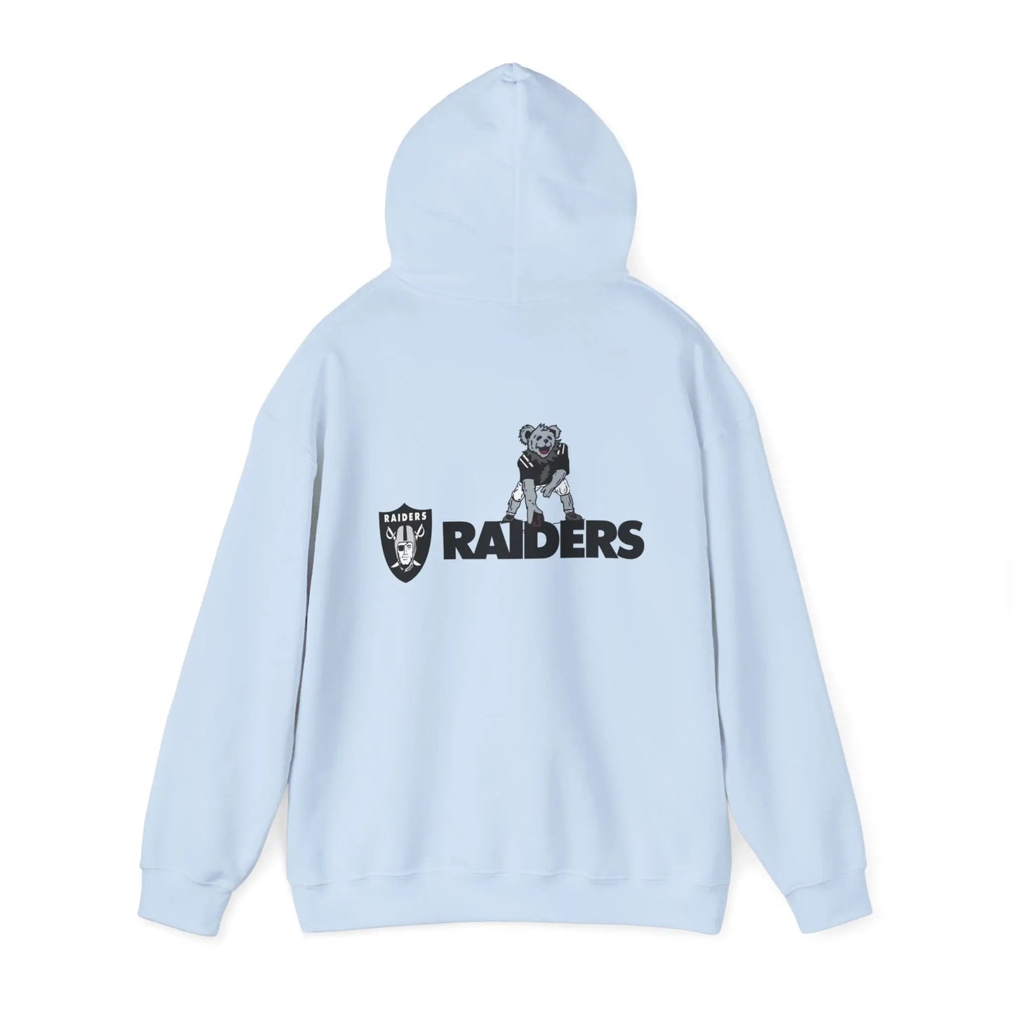 Las Vegas Raiders Dancing Bear Unisex Hoodie Two-Sided The Gridiron Collection