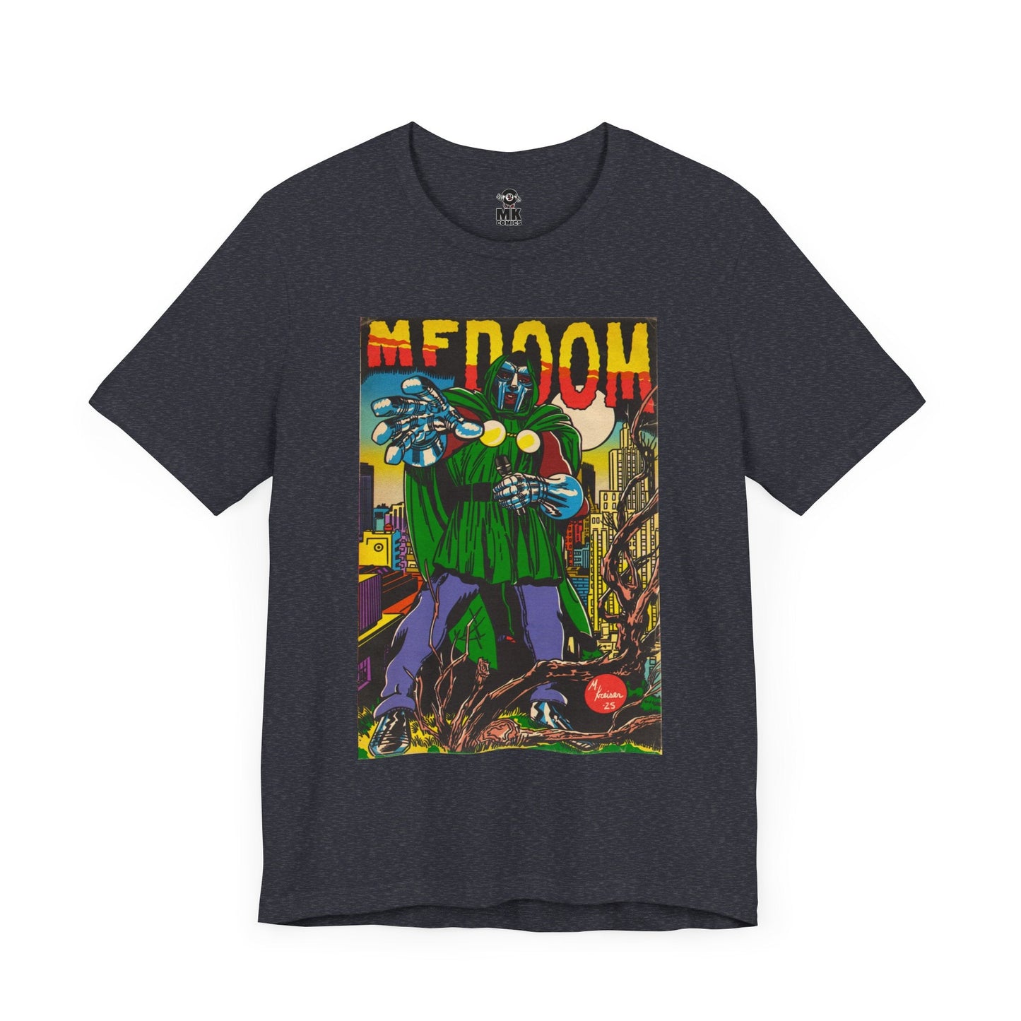 DOOM Comic Book Art Unisex Jersey T-Shirt