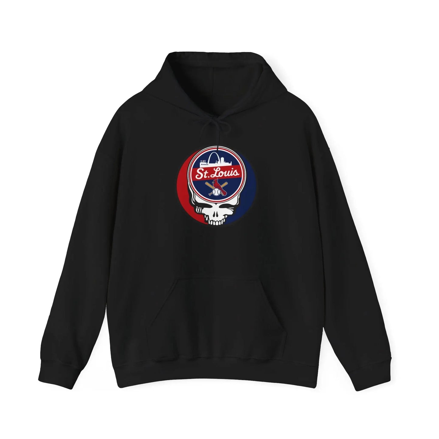 St. Louis Baseball Edition Grateful Dead Unisex Heavy Blend Hoodie MLB