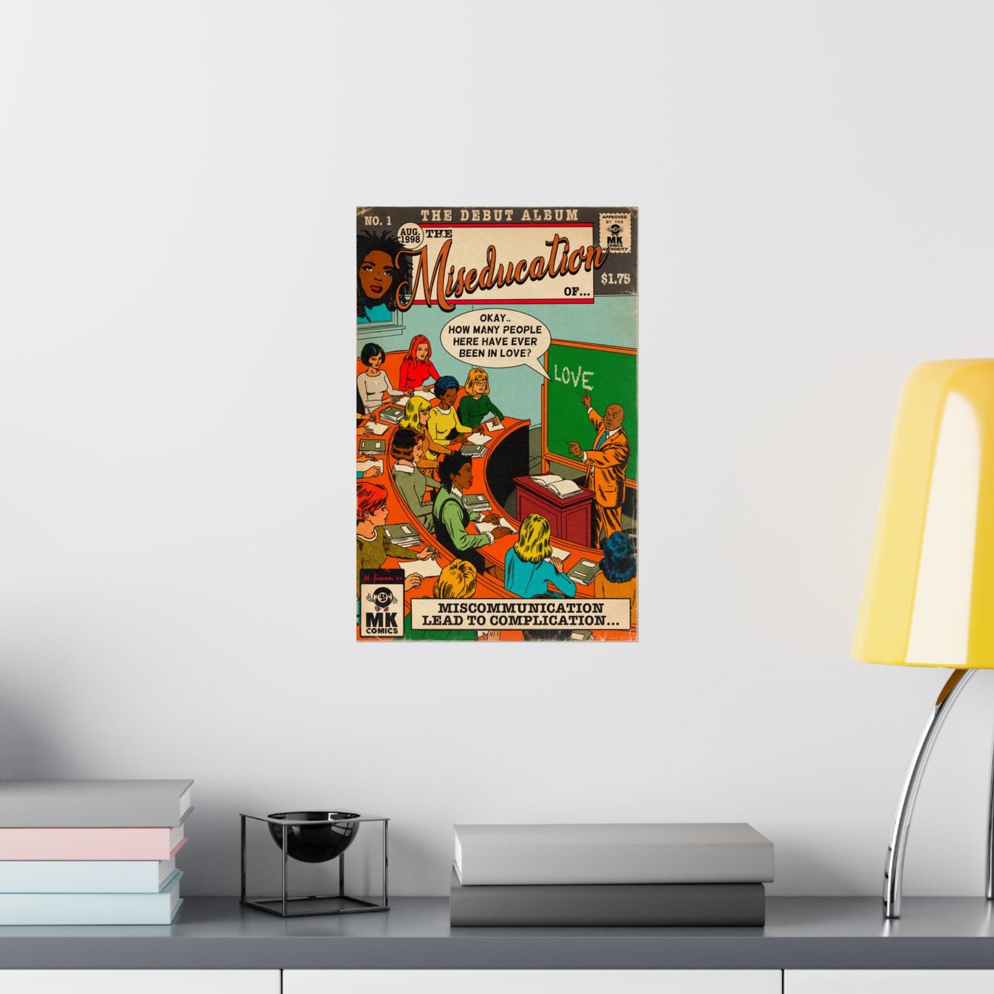 The Miseducation Of.. - Vertical Matte Poster