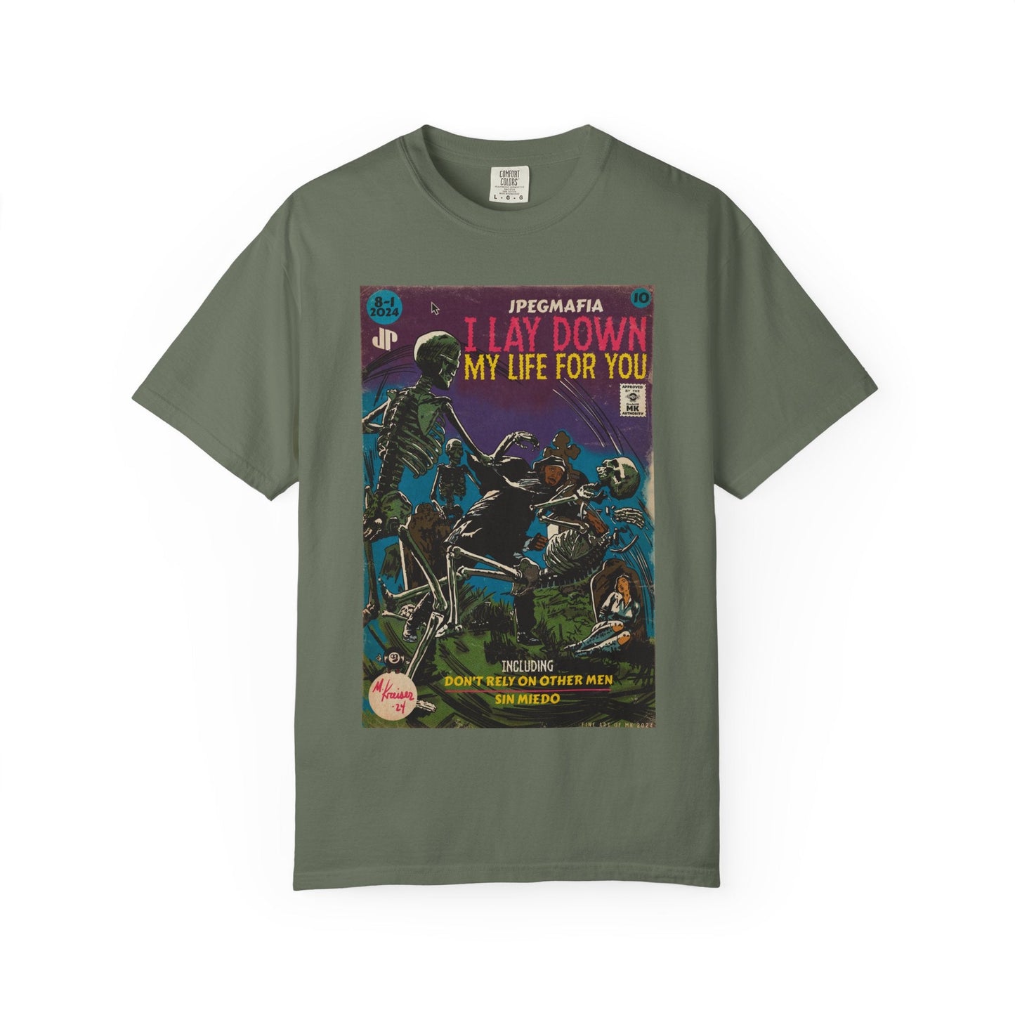 I Lay Down My Life For You Unisex Comfort Colors T-shirt