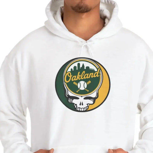 Grateful Dead Oakland Baseball Edition Unisex Heavy Blend Hoodie MLB