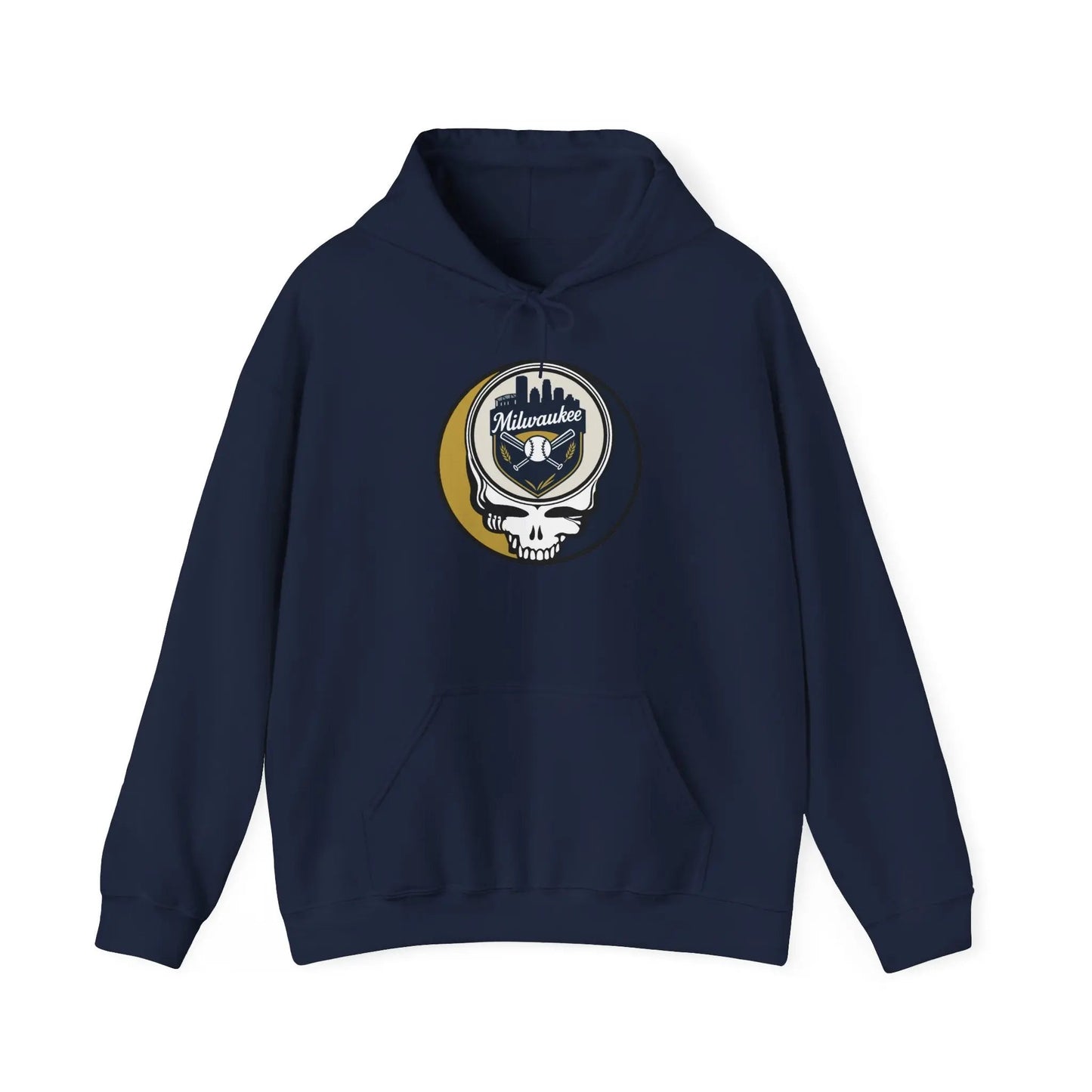 Milwaukee Baseball Edition Grateful Dead Unisex Heavy Blend Hoodie The Ballpark Collection