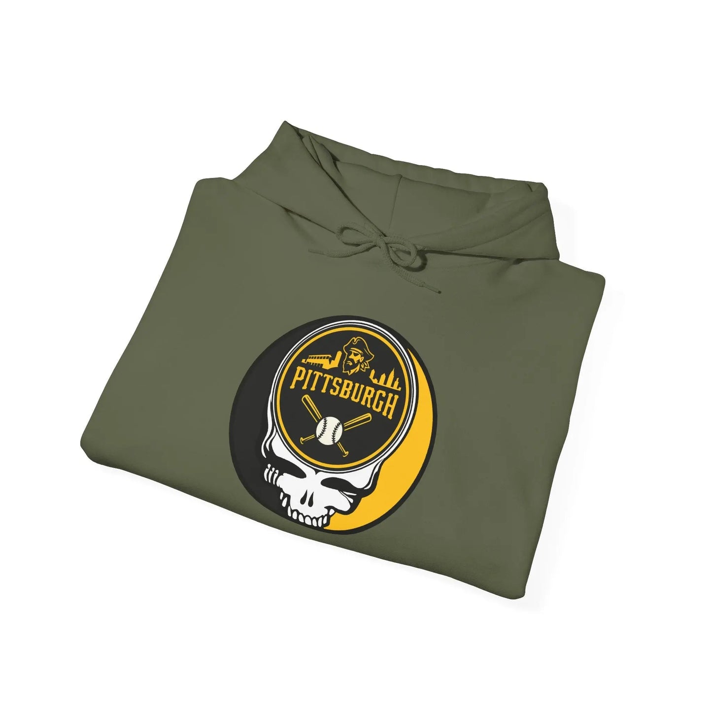 Grateful Dead Inspired Steal Your Face Hoodie Unisex Heavy Blend Hoodie MLB